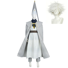 Witch Hat Atelier (2026) Qifrey Gray Cloak Witch Set Outfits Cosplay Costume