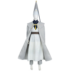 Witch Hat Atelier (2026) Qifrey Gray Cloak Witch Set Outfits Cosplay Costume