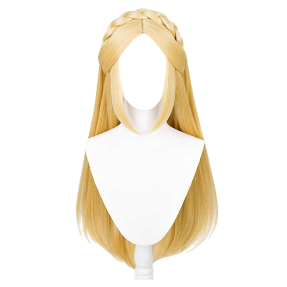 The Legend of Zelda Princess Zelda Cosplay Wig Heat Resistant Synthetic Hair Halloween Carnival Props