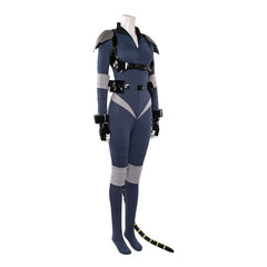 Aabsolute Catwoman (2026) Selina Kyle Blue Jumpsuit Set Outfits Cosplay Costume