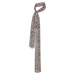 ABBA Retro Agnetha Faltskong Leopard Print Scarf Cosplay Accessories Props