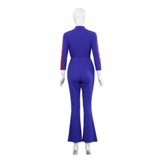 Zombies 4: Dawn of the Vampires (2025) Addison Blue Long Trousers Set Outfits Cosplay Costume