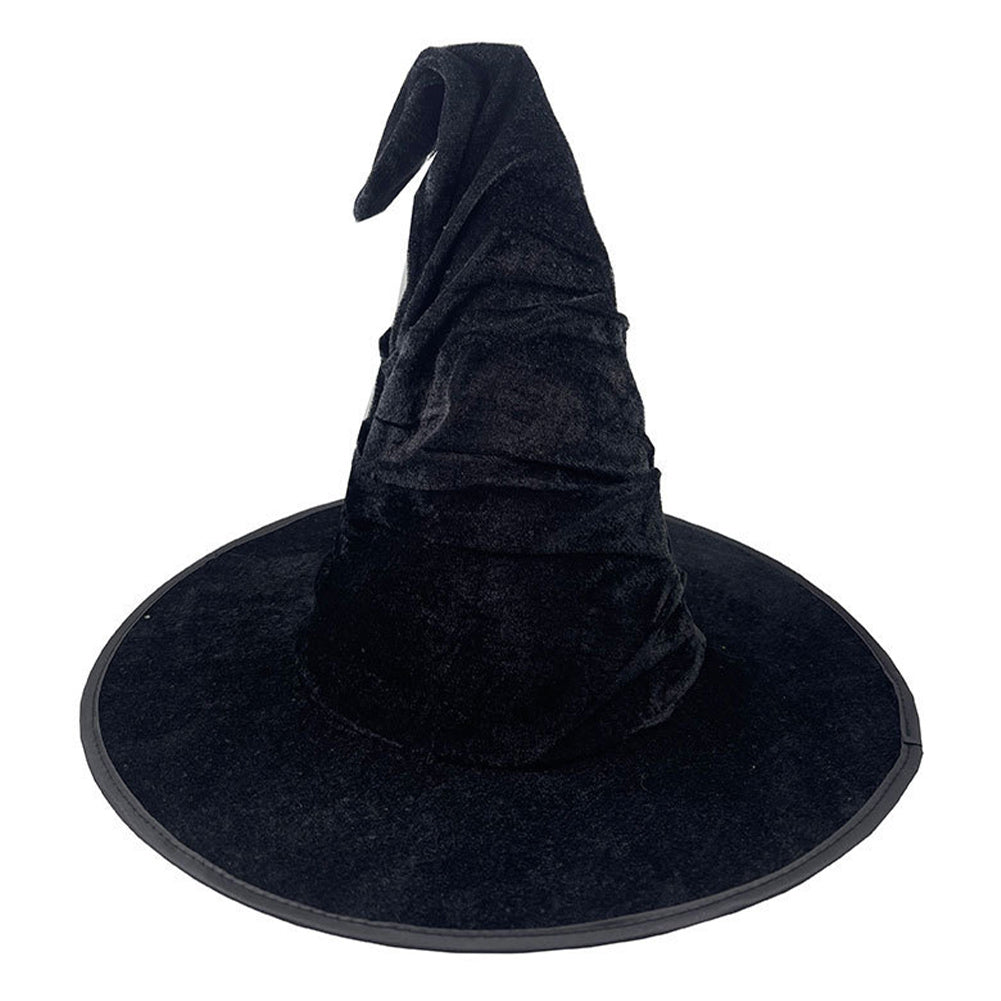 Adult Children‘s Black Witch Sharp Hat Magician Ball Party Dress Up Halloween Headwear Props