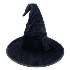 Adult Children‘s Black Witch Sharp Hat Magician Ball Party Dress Up Halloween Headwear Props