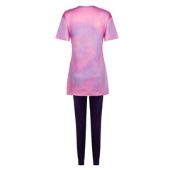 Adult Kids In Your Dreams (2025) Stevie Pink Shirt Trousers Set Cosplay Costume 