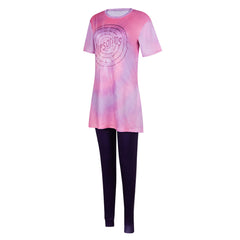 Adult Kids In Your Dreams (2025) Stevie Pink Shirt Trousers Set Cosplay Costume 