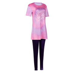 Adult Kids In Your Dreams (2025) Stevie Pink Shirt Trousers Set Cosplay Costume 
