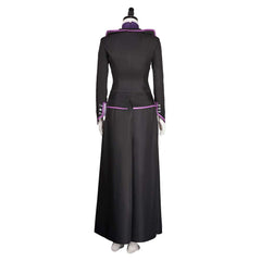 Agatha All Along (2024) Agatha Black Purple Witch Set Outfits Cosplay Costume