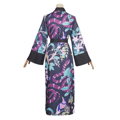 Agatha All Along (2024) Agatha Harkness Colorful Printed Robe Jacket Coat Cosplay Costume 