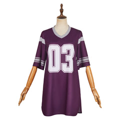 Agatha All Along (2024) Agatha Harkness Purple T-shirt Cosplay Costume Outfits