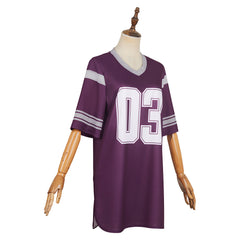 Agatha All Along (2024) Agatha Harkness Purple T-shirt Cosplay Costume Outfits