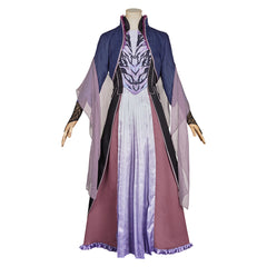 Agatha All Along (2024) Agatha Purple Ghost Outfits Halloween Cosplay Costume 