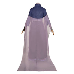 Agatha All Along (2024) Agatha Purple Ghost Outfits Halloween Cosplay Costume 