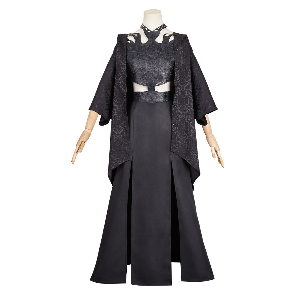 Agatha All Along (2024) Rio Vidal Black Death Black Outfits Halloween Cosplay Costume 