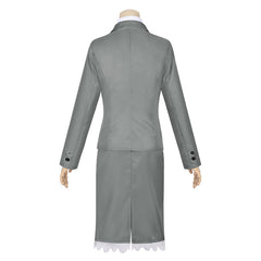 Agents Of The Four Seasons (2026) Ayame Hazakura Gray Suit Set Outfits Cosplay Costume