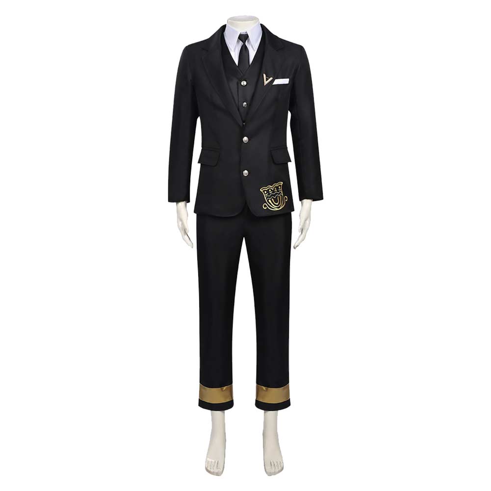 Agents Of The Four Seasons (2026) Itecho Kangetsu Black Set Outfits Cosplay Costume 