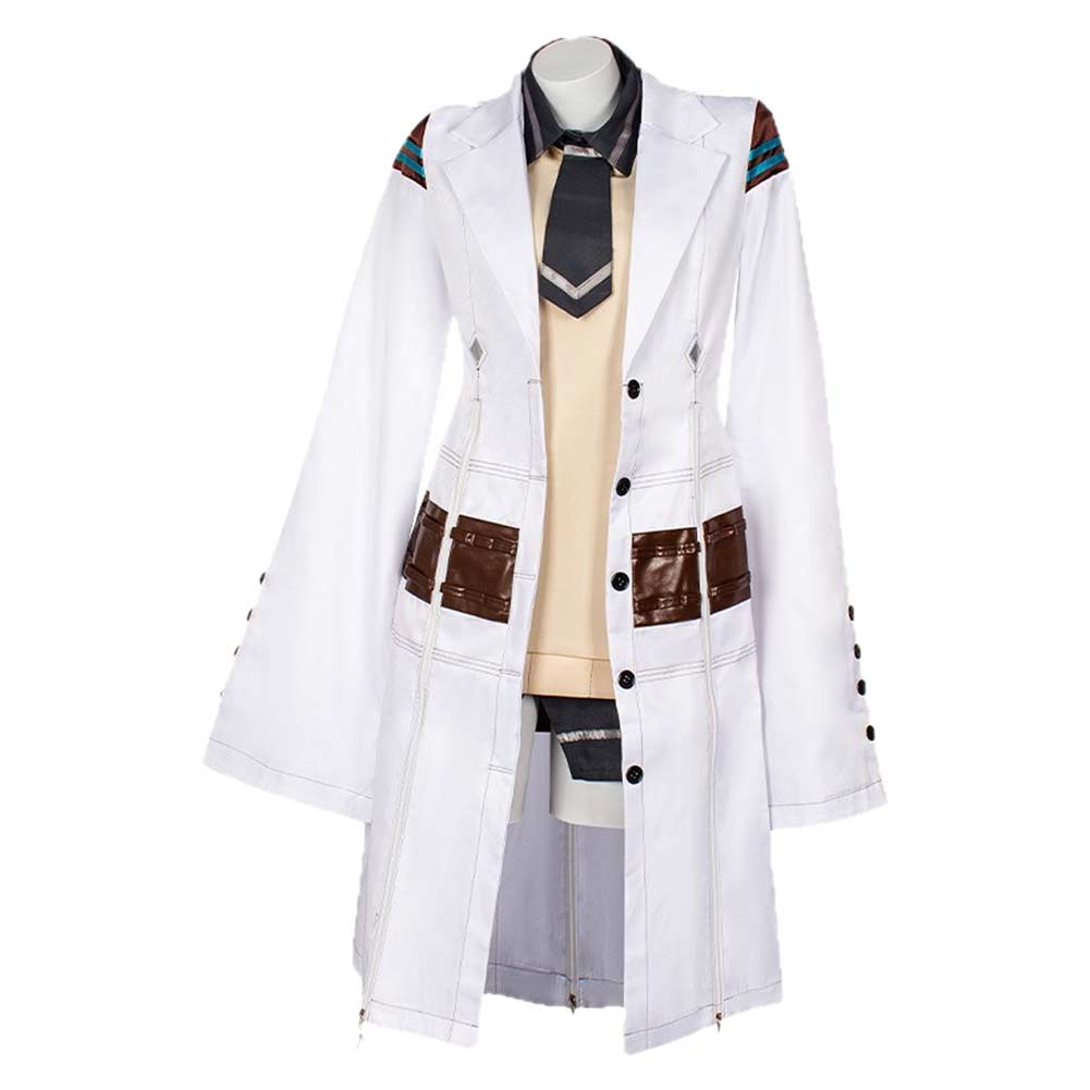 Agnes Tachyon White Coat Shirt Set Outfits Cosplay Costume Halloween Suit 