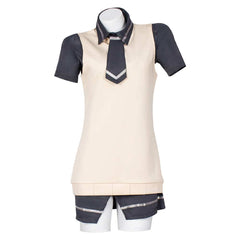Agnes Tachyon White Coat Shirt Set Outfits Cosplay Costume Halloween Suit 