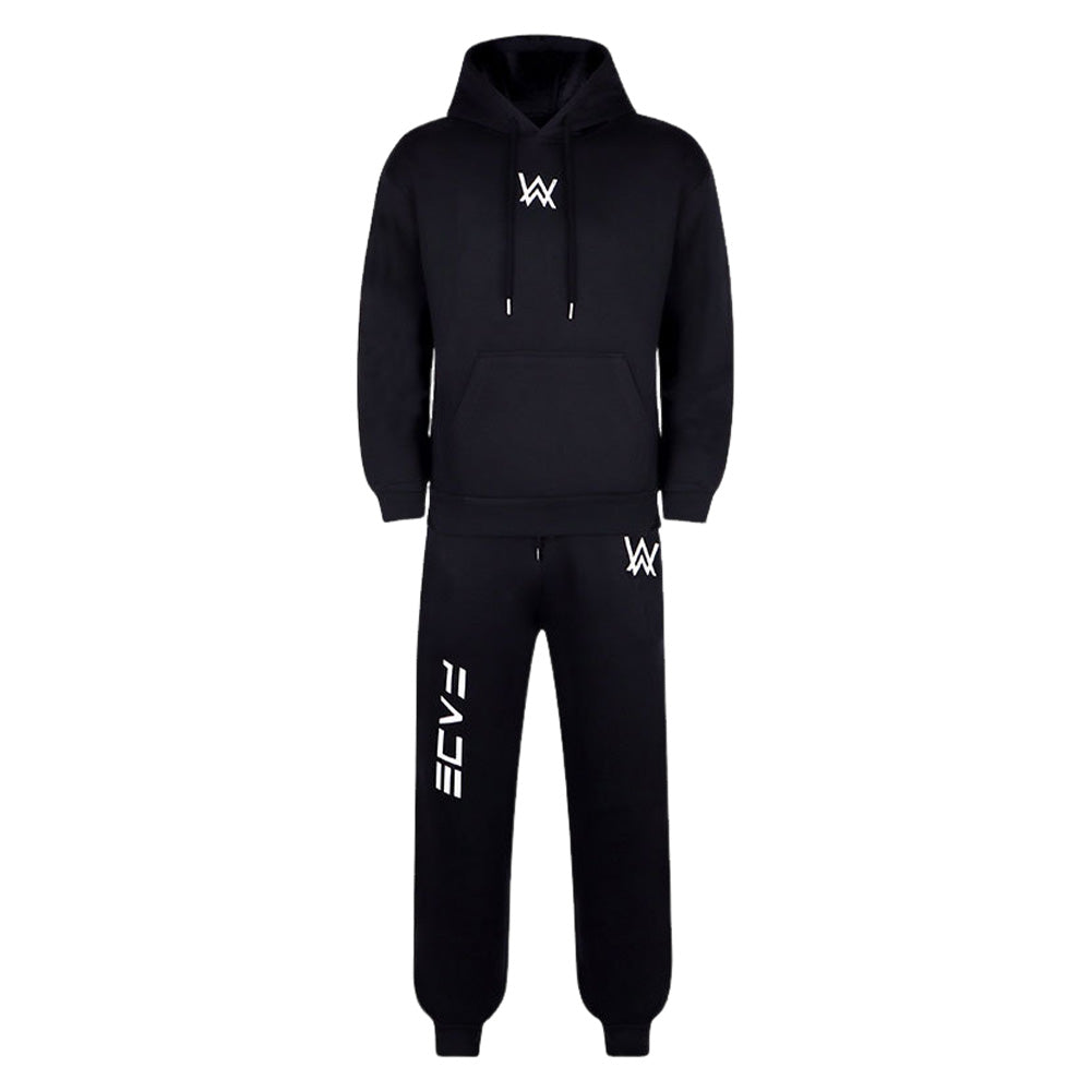 Alan Walker Faded Black Hoodie Trousers Set Cosplay Costume Carnival Suit