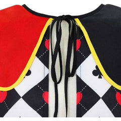 Alice In Wonderland Queen Of Hearts Red Cape Cloak Outfits Cosplay Costume