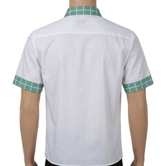 Alien Stage Anakt Arts High School Ivan Till Luka Green Plaid Shirt Outfits Cosplay Costume