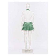 Alien Stage High School Mizi Sua Hyuna Green Skirt Uniform Set Outfits Cosplay Costume