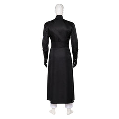 Alien Stage Ivan Black Coat Black Sorrow Stage Performance Outfits Cosplay Costume