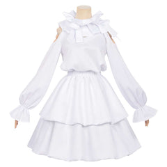 Alien Stage Sua Young White Skirt Set Outfits Lolita Cosplay Costume 