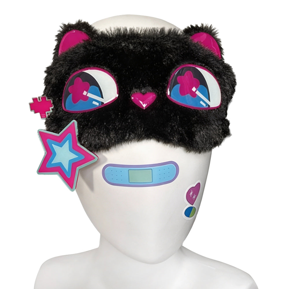Alien Stage Till Eyemask Hair Clips Face Stickers Set Cosplay Accessories Props