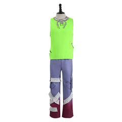 Alien Stage Till Green Vest Trousers Set Outfits Cosplay Costume 