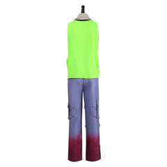 Alien Stage Till Green Vest Trousers Set Outfits Cosplay Costume 
