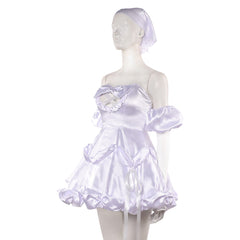 Alien Stage ZOMST Candy Scar Sua White Dress Performance Outfits Cosplay Costume