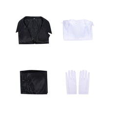 Alien Stage ZOMST Mizi Black Suit Set Outfits Halloween Cosplay Costume