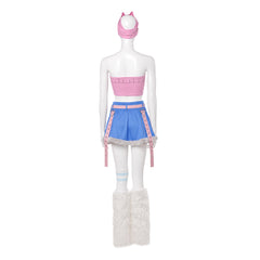 Alien Stage ZOMST Mizi Pink Blue Skirt Stage Set Outfits Cosplay Costume 
