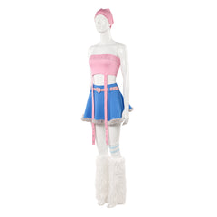 Alien Stage ZOMST Mizi Pink Blue Skirt Stage Set Outfits Cosplay Costume 