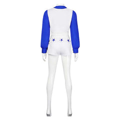 America's Sweethearts Dallas Blue Cowboys Cheerleaders Outfits Cosplay Costume Halloween Carnival Suit 