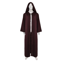 Anakin Skywalker Brown Cloak Outfits Cosplay Costume Halloween Carnival Suit