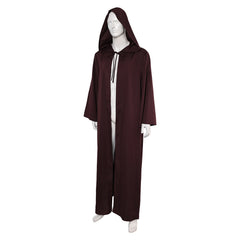 Anakin Skywalker Brown Cloak Outfits Cosplay Costume Halloween Carnival Suit