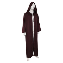 Anakin Skywalker Brown Cloak Outfits Cosplay Costume Halloween Carnival Suit