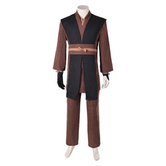 Anakin Skywalker Ukiyo-e Brown Black Set Outfits Cosplay Costume 