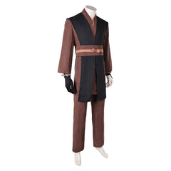Anakin Skywalker Ukiyo-e Brown Black Set Outfits Cosplay Costume 