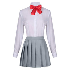 Anime 2.5 Dimensional Seduction (2024) Ririsa Amano School Uniform Dress Outfits Cosplay Costume Halloween Carnival Suit