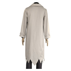 Anime Akutagawa Ryunosuke White Coat Outfits Cosplay Costume Halloween Carnival Suit 