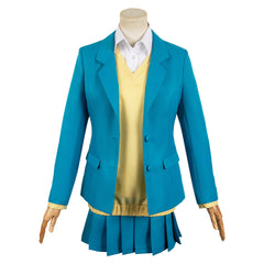 Anime Blue Box (2024) Kano Chinatsu School Uniform Blue Dress Outfits Cosplay Costume Halloween Carnival Suit 