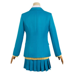 Anime Blue Box (2024) Kano Chinatsu School Uniform Blue Dress Outfits Cosplay Costume Halloween Carnival Suit 