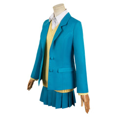 Anime Blue Box (2024) Kano Chinatsu School Uniform Blue Dress Outfits Cosplay Costume Halloween Carnival Suit 