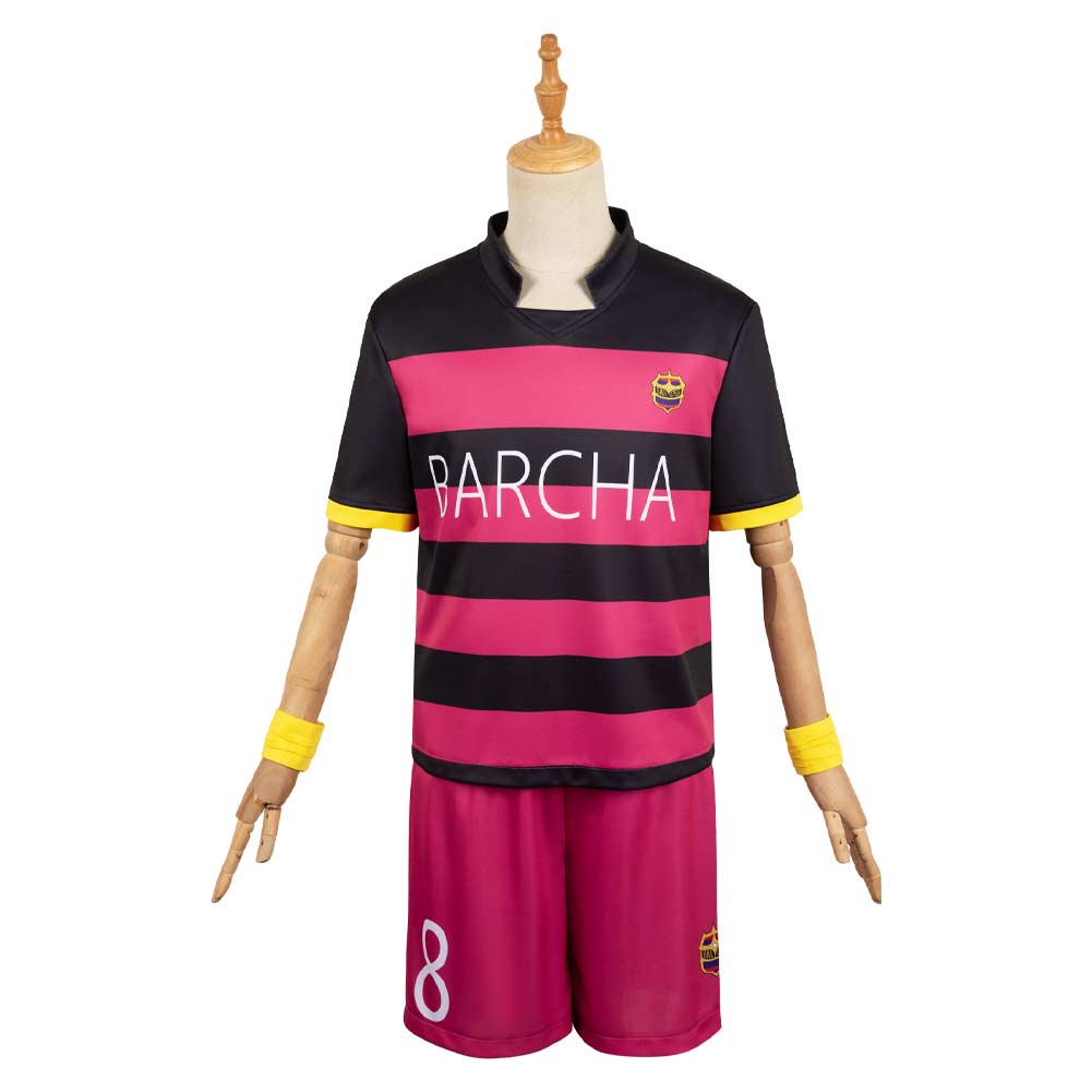 Anime Blue Lock Bachira Meguru FC Barucha Sports Uniform Outfits Cosplay Costume Halloween Carnival Suit 