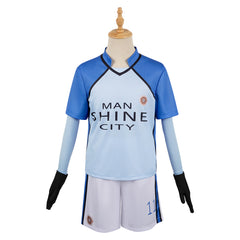 Anime Blue Lock Nagi Reo Hyoma ​Manshine City Uniform Sports Outfits ​Cosplay Costume Halloween Carnival Suit 