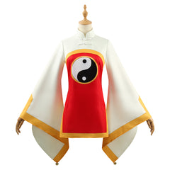 Anime Cardcaptor Sakura: Clear Card Season 2 (2024) Li Meiling Red Dress Outfits Cosplay Costume Halloween Carnival Suit