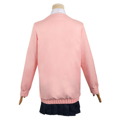 Anime Dandadan (2024) Momo Ayase School Uniform Dress Pink Outfits Cosplay Costume Halloween Carnival Suit 